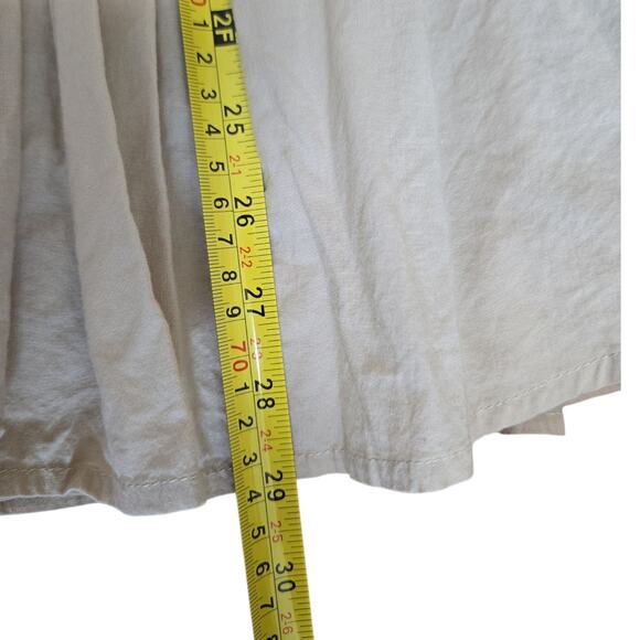 Grace Elements Women’s Flared‎ Cotton Skirt – Size 14 (Beige) - Picture 5 of 7